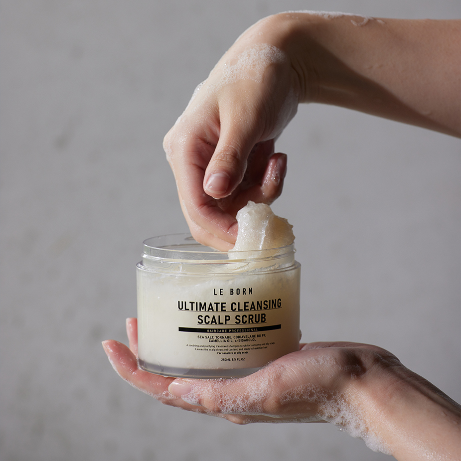 LE BORN 海鹽頭皮淨化霜質地