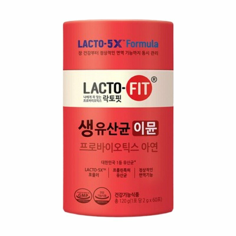 LACTO-FIT 鍾根堂 益生菌免疫鋅補充 2g X 60包 平行進口貨品