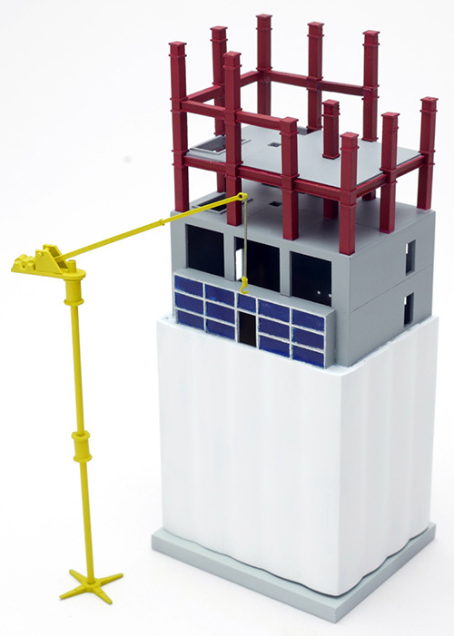 Tomytec 建物 167 N規 建造中的建物 C