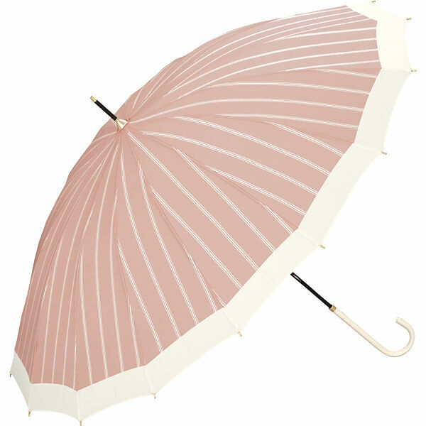 順豐免運 | Wpc. - 16骨長雨傘/雨遮 (粉紅色) (5508-08-001)