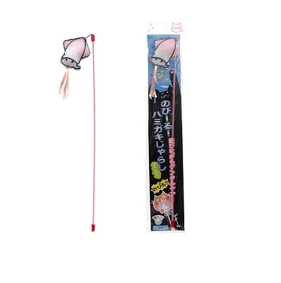 日本製造 貓壹Necoichi 潔齒逗貓棒 - 烏賊