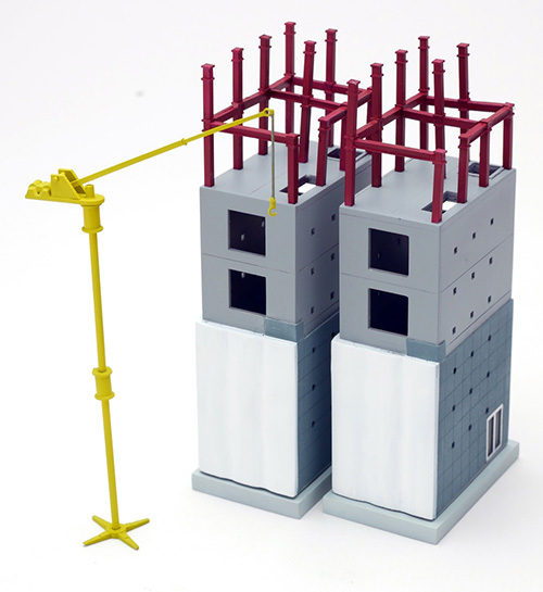Tomytec 建物 168 建造中的建物 D