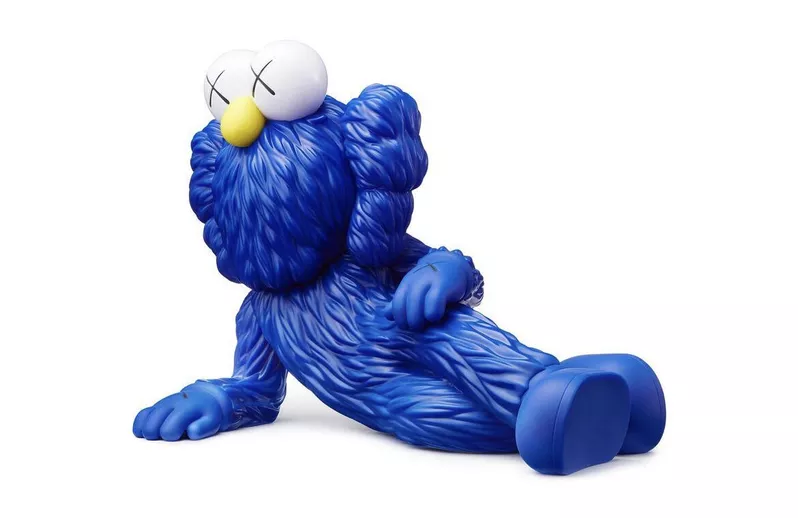 2023SS KAWS Time Off 公仔 醣膠 限量 側躺 3色 現貨