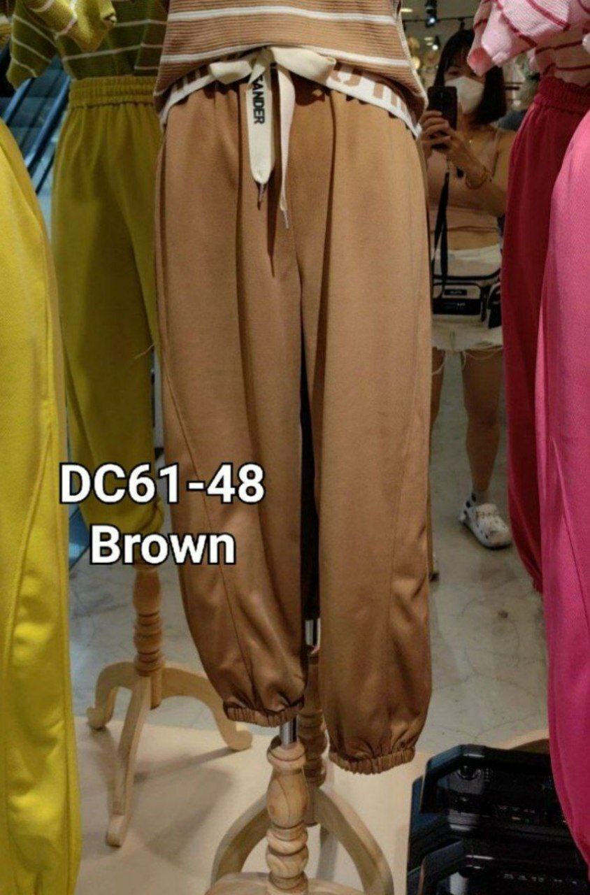 DC61 DECEMBER 长裤 BROWN 