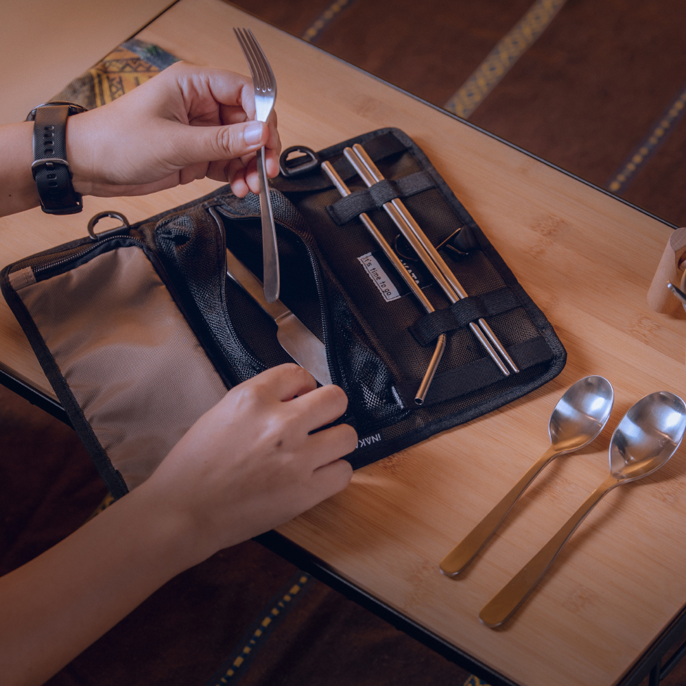 戶外三折收納包