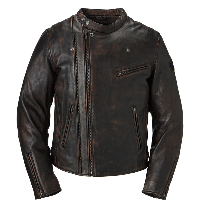 HONDA DEGNER聯名復古皮衣