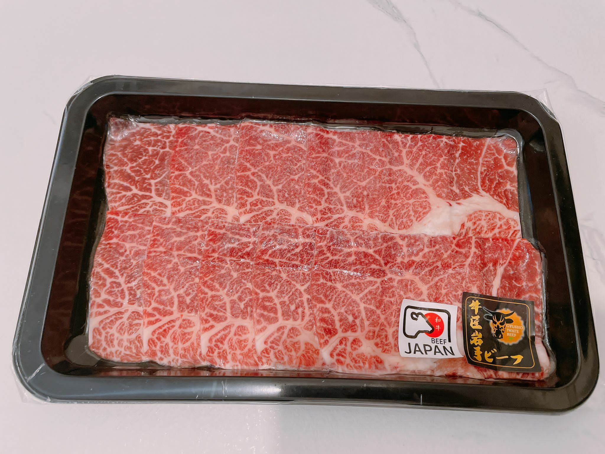 日本 牛匠岩手 A4和牛 和尚頭 火鍋片 約150g