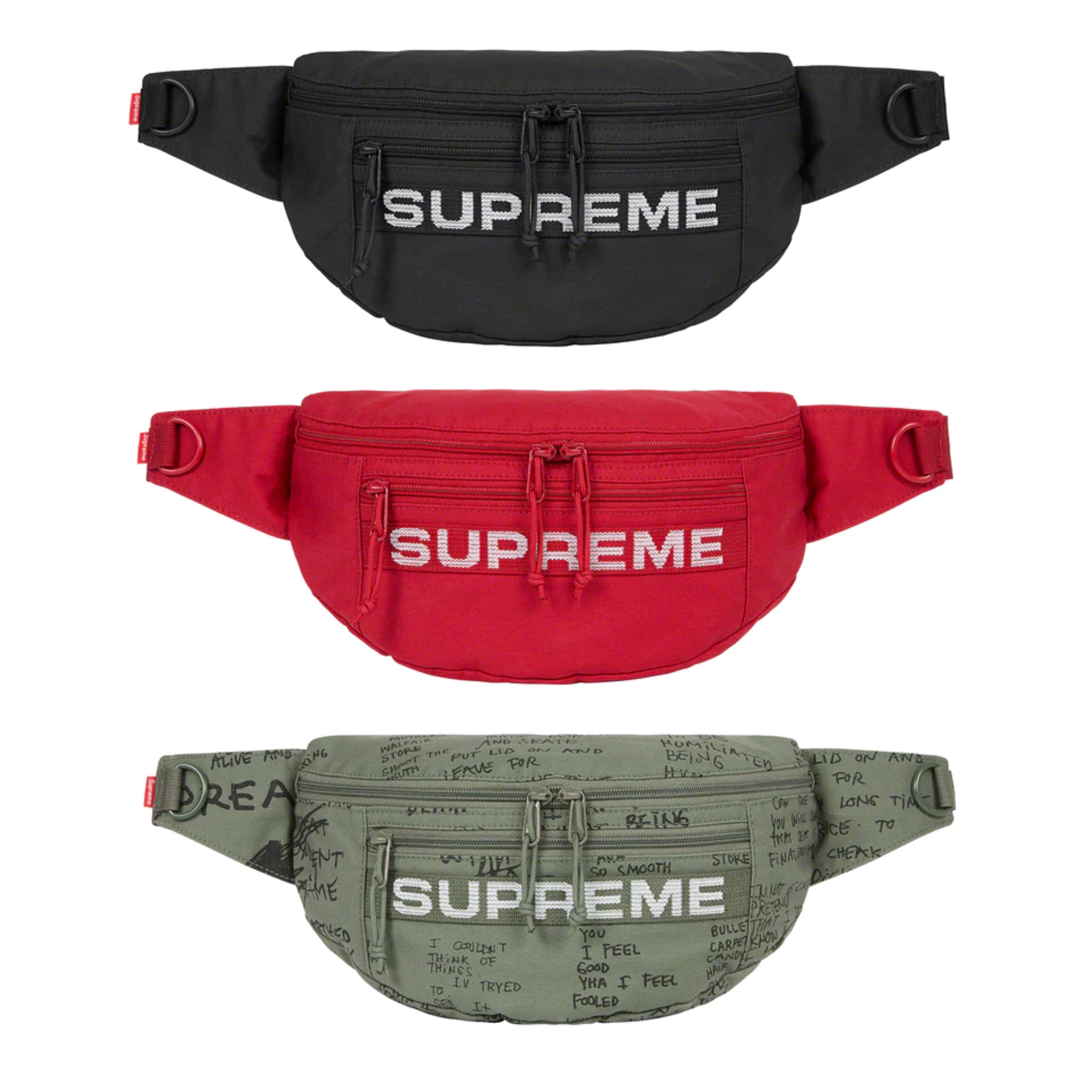 2023SS Supreme field waist bag 腰包側背軍事風開季商品