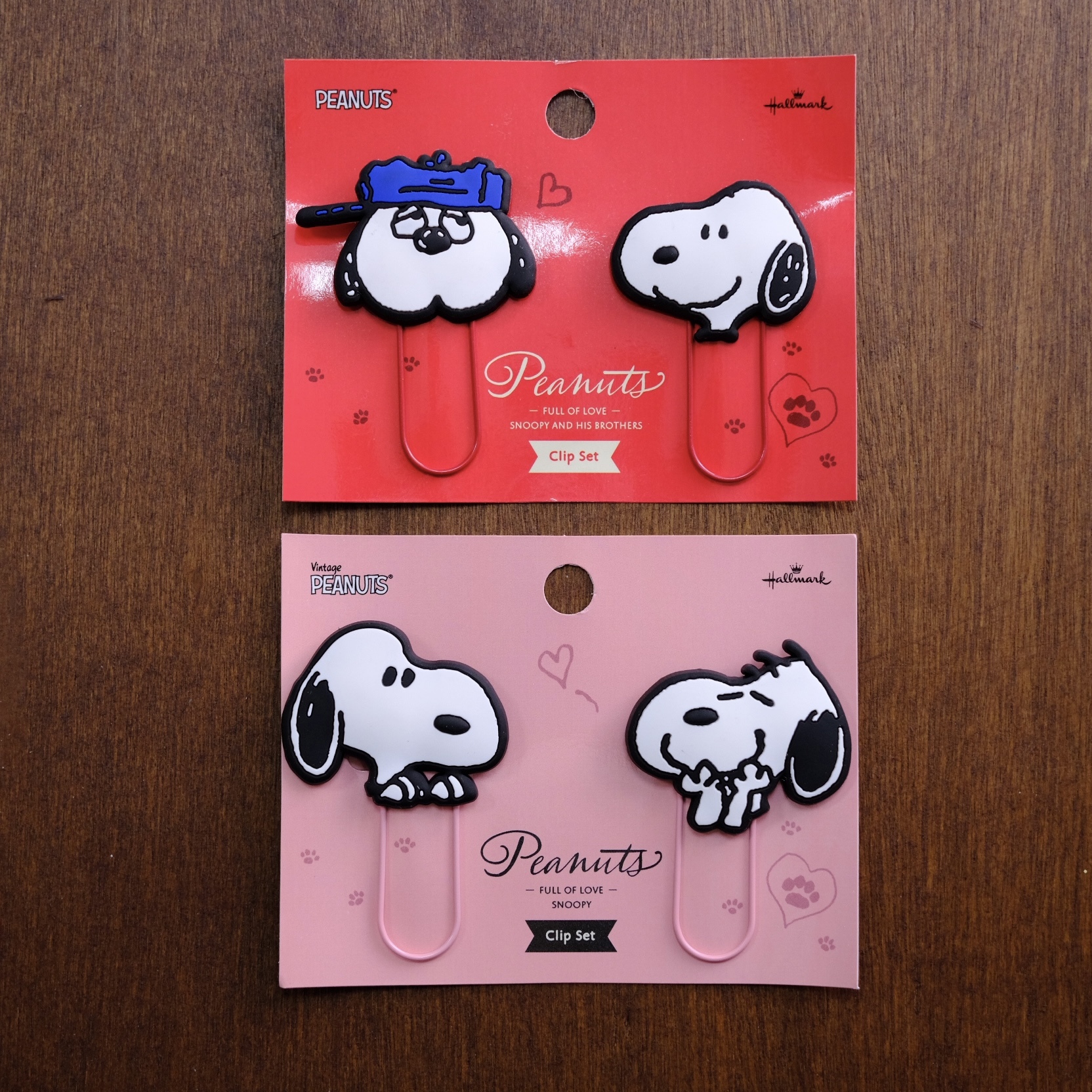 Snoopy 史努比 造型夾 / 書籤 迴紋針 Hallmark