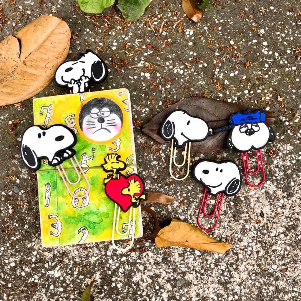 Snoopy 史努比 造型夾 / 書籤 迴紋針 Hallmark
