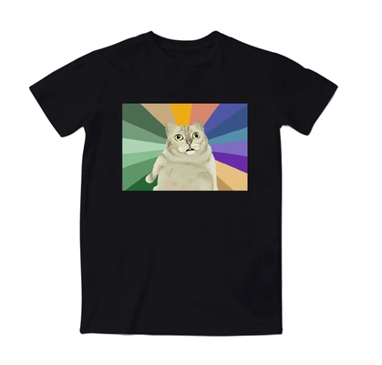 文創貓🐱奇怪的知識文化惡搞TEE