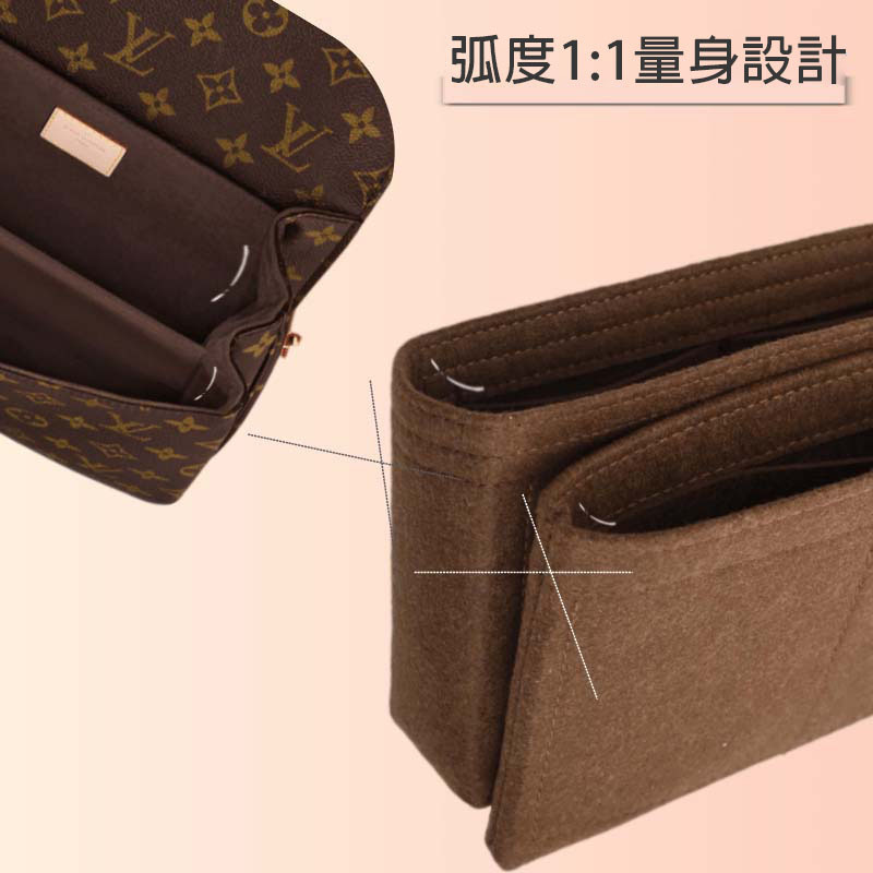 LV郵差包Pochette Mtis手袋內膽包內置袋內襯包中包