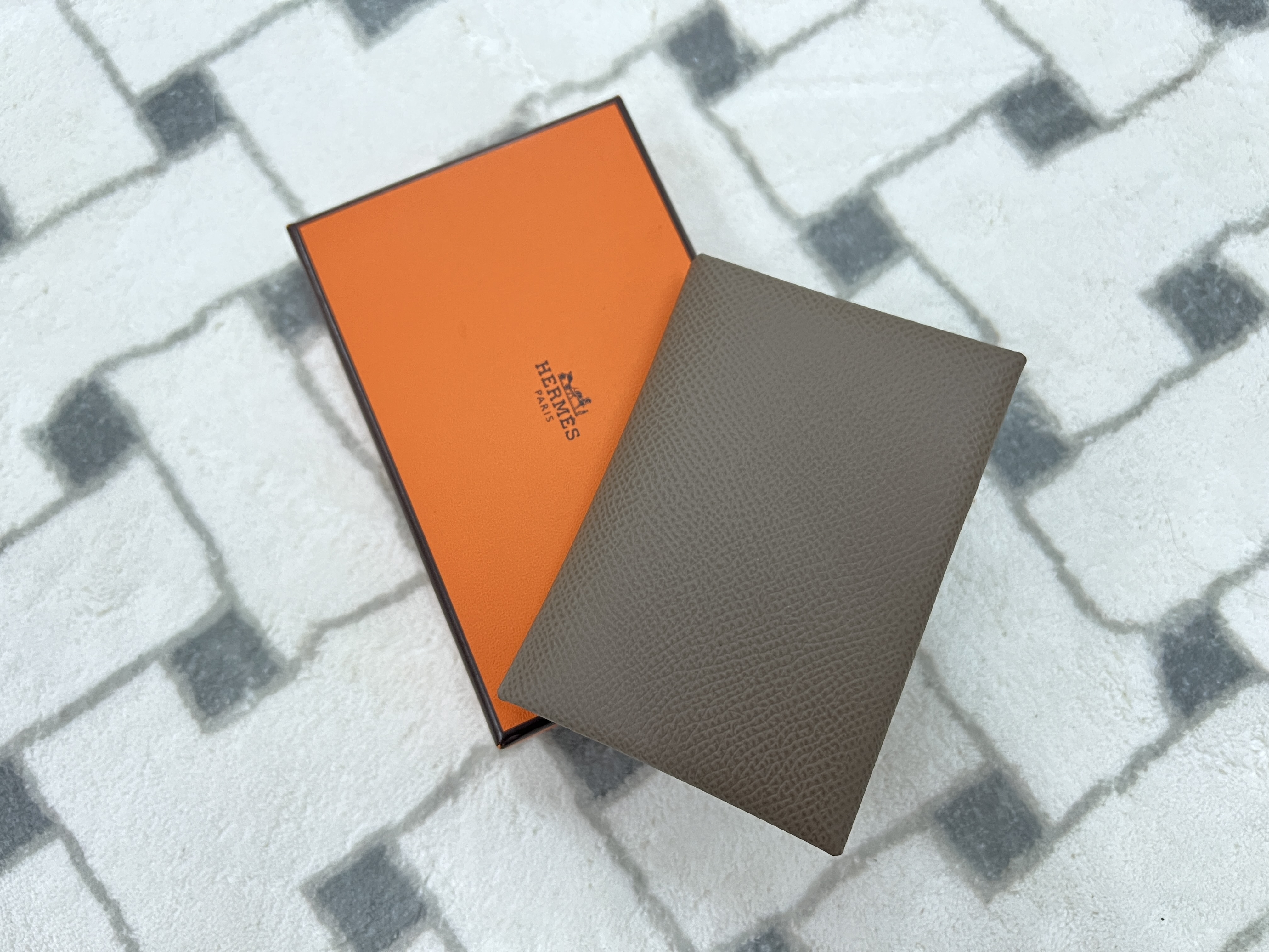 Hermes Calvi duo 大象灰