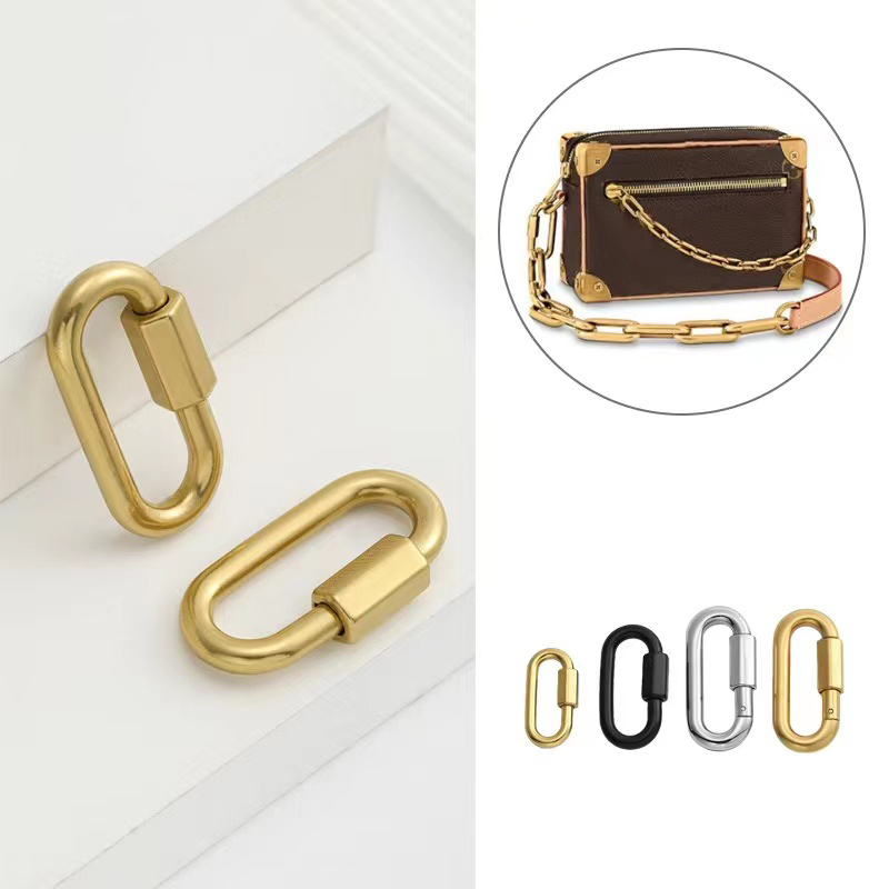 鏈條包調節扣包包扣頭配件金屬掛鈎延長環扣子