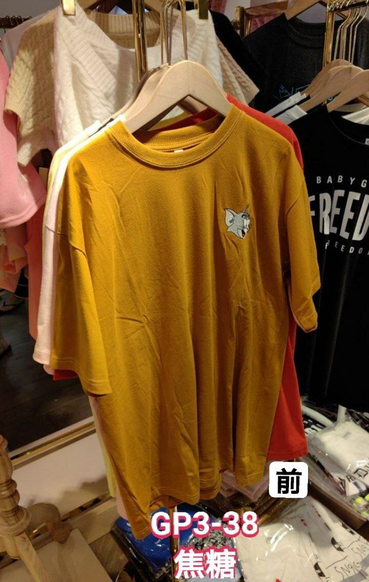 GP3 OVERSIZED 刺绣T-SHIRT BROWN