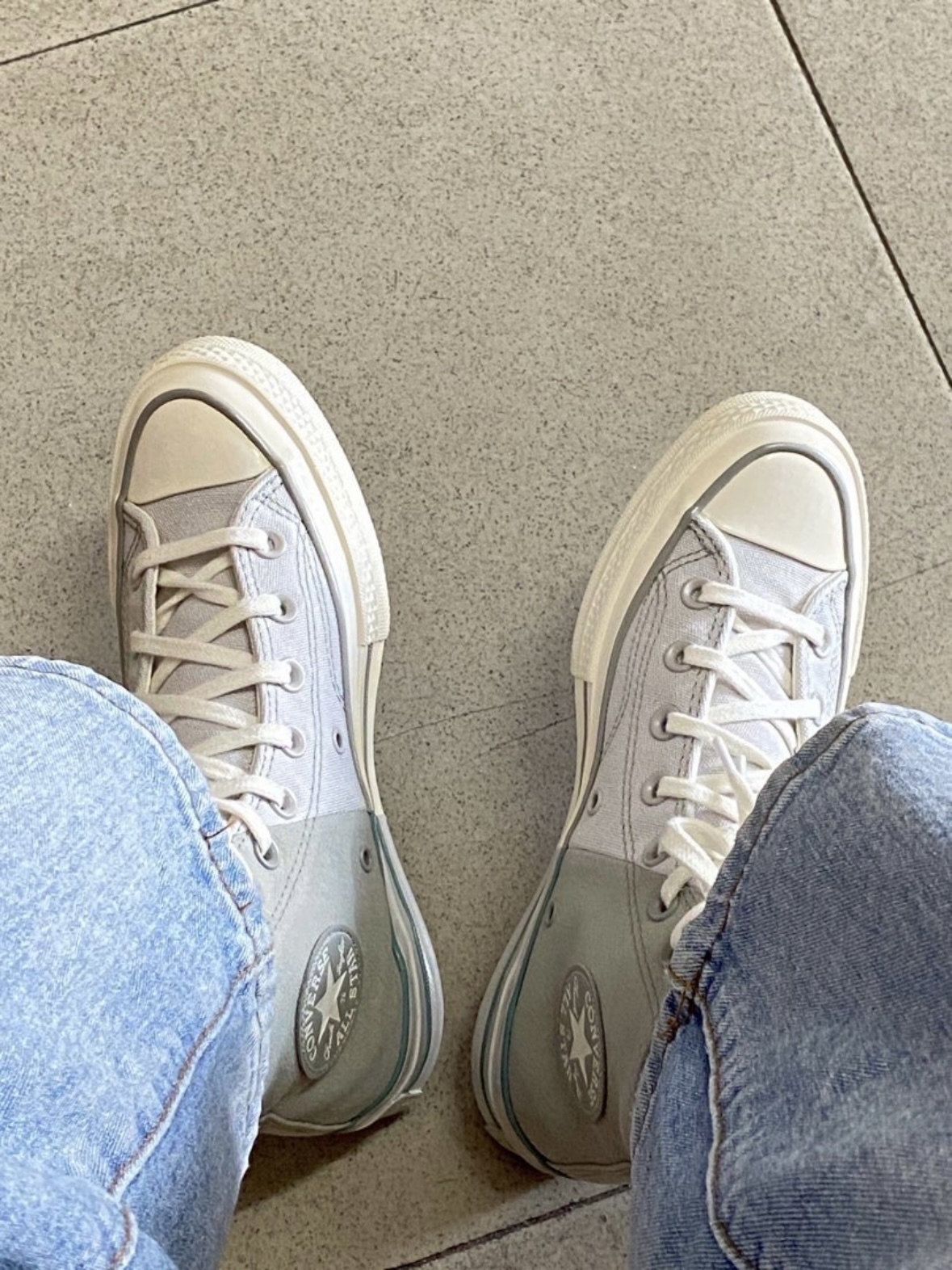 Converse 1970S Chuck Taylor 灰色拼接 (A00542C)