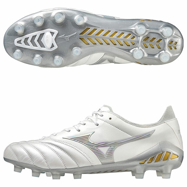 MIZUNO MORELIA NEO 3 JAPAN ( SILVER / WHITE )  P1GA238004 固定式釘底足球鞋