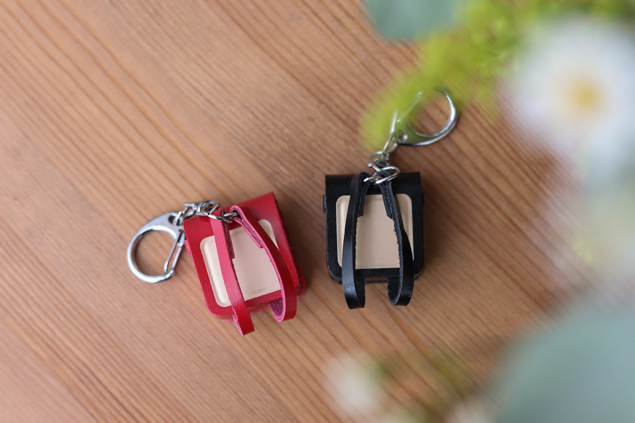 日本 小學生牛皮書包 造型鑰匙圈