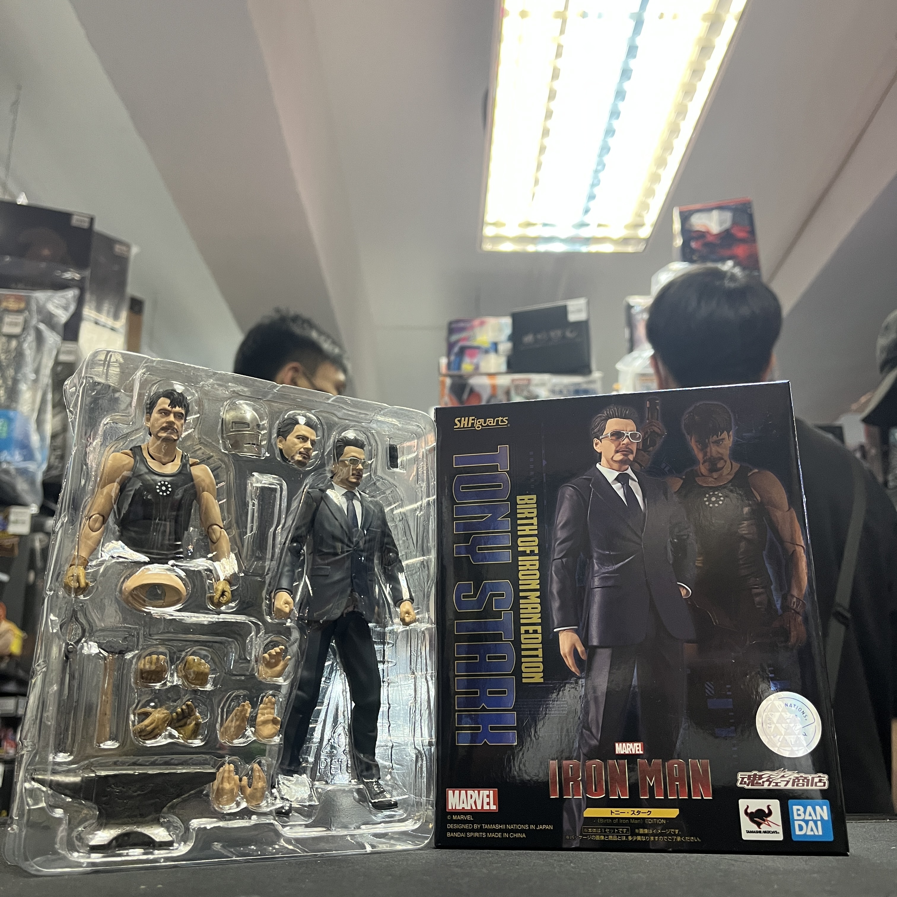 寄賣 其它- SHF  MARVEL 復仇者聯盟 東尼史塔克 Birth of Iron Man EDITION