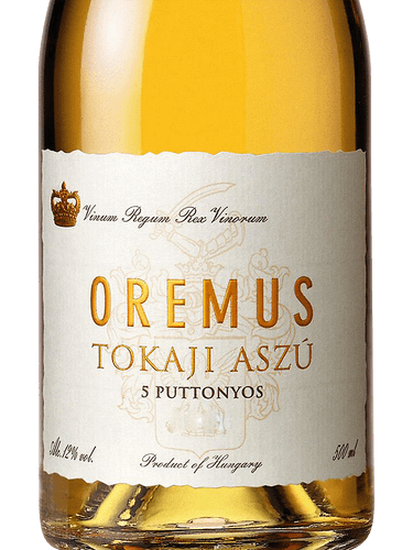 Oremus Tokaji Aszu 5 Puttonyos 2016 (WE96)