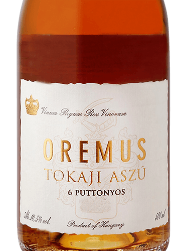 Oremus Tokaji Aszu 6 Puttonyos 2016