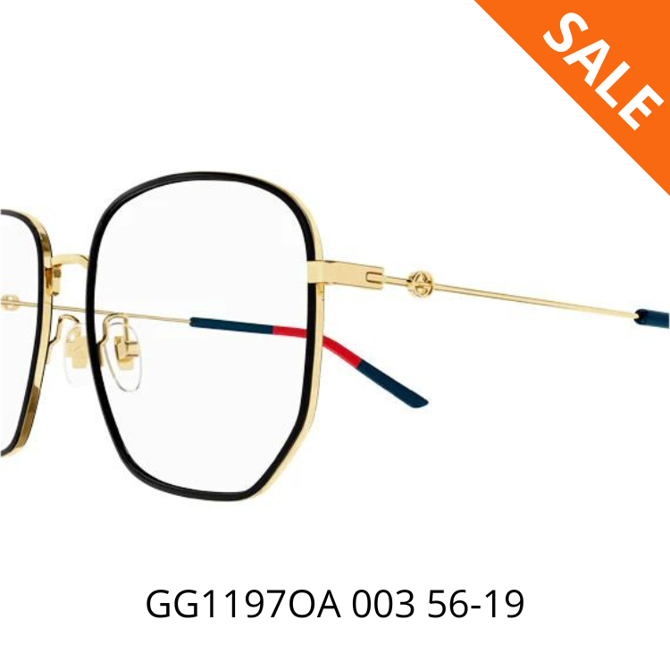 ☀️限時優惠- 低至4折】Gucci GG1197OA 003 56-19眼鏡架