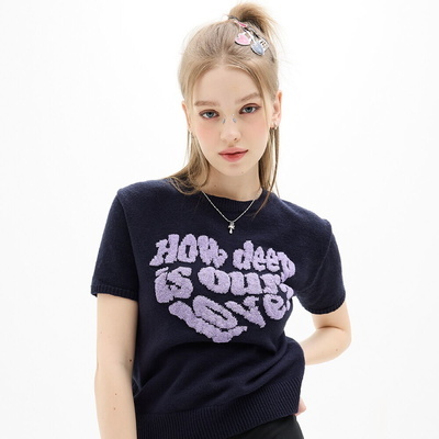 LUVISTRUE DN BOUCLE LOVE KNIT