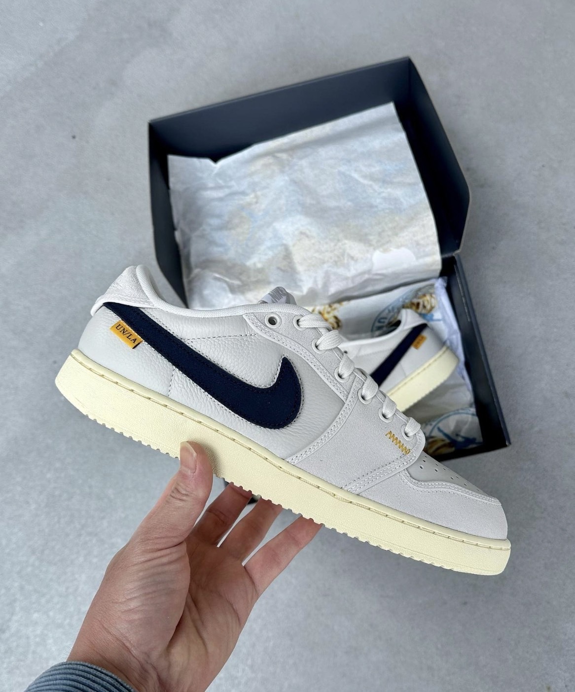 Union LA x Air Jordan 1 KO Low “Sail