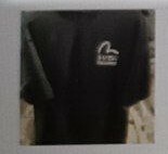 [S] EVISU BACK BAND COLOR MATCHING HOODED LOOSE FIT T-SHIRT,BLACK, EU2MTS711-BLACK (SEV249)