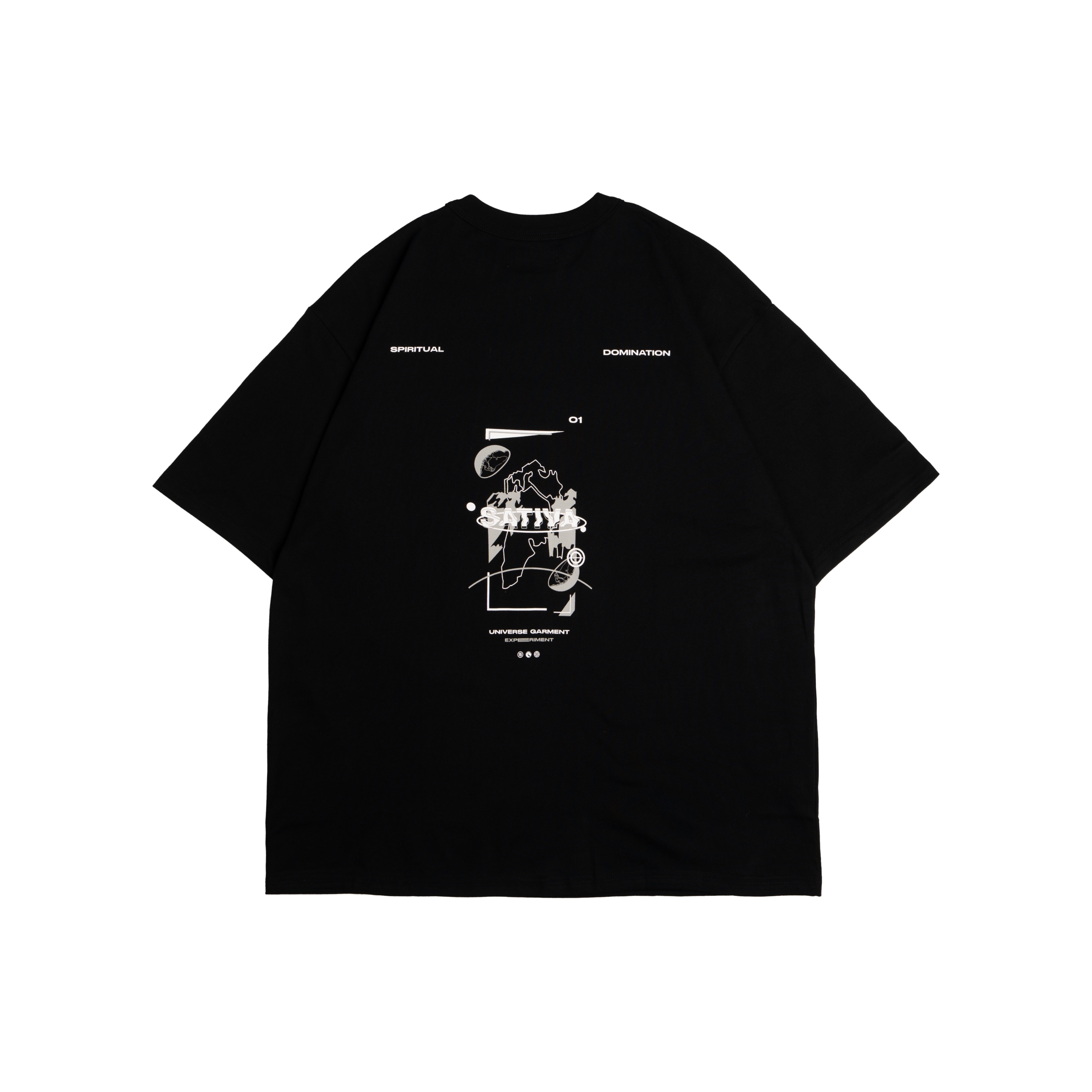 UG-01 "universe" Logo Tee - Black
