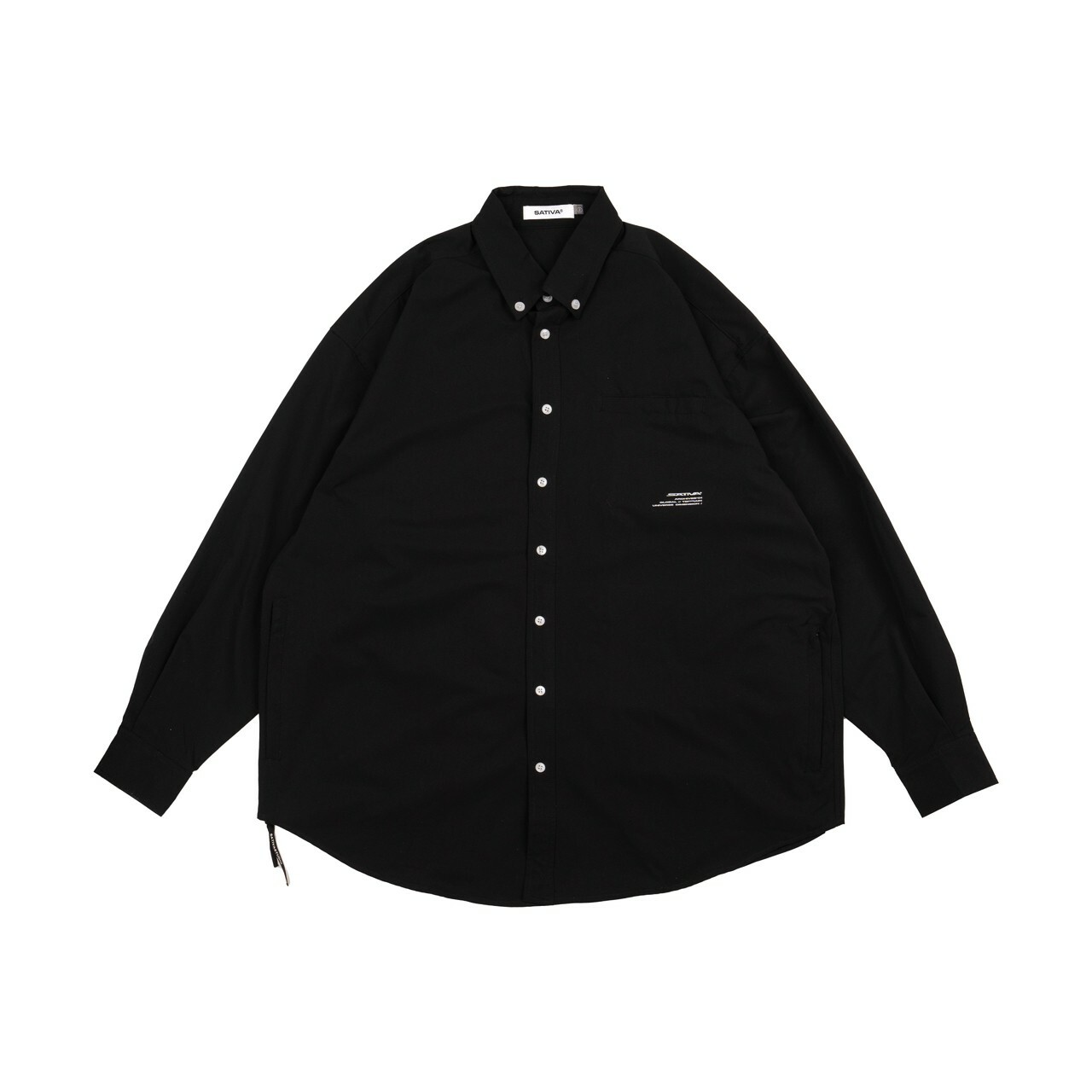 H.BK-01 "Functional" pocket shirts - Black