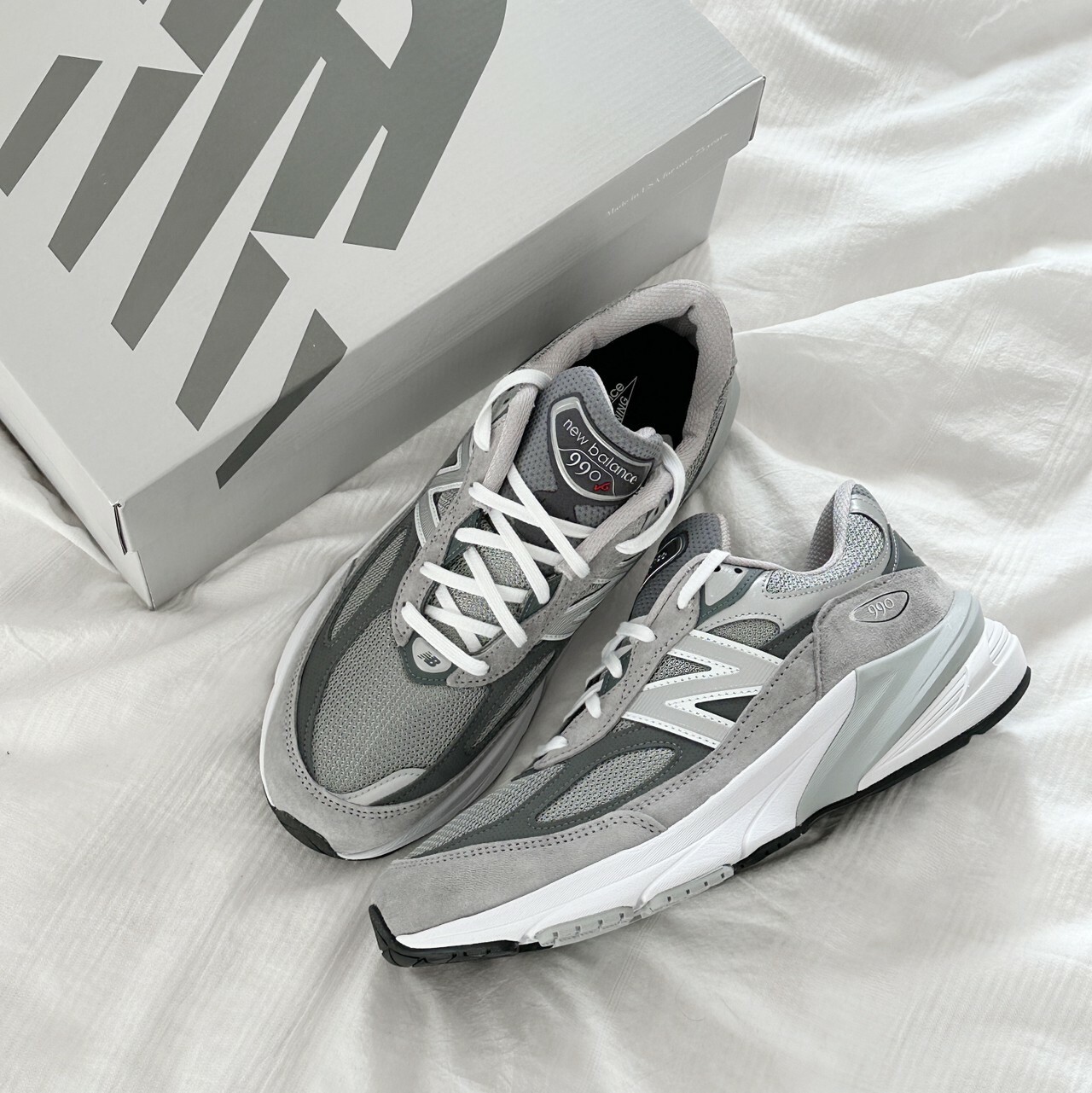 New Balance M990GL6 990V6 29cm グレー 新品 - スニーカー