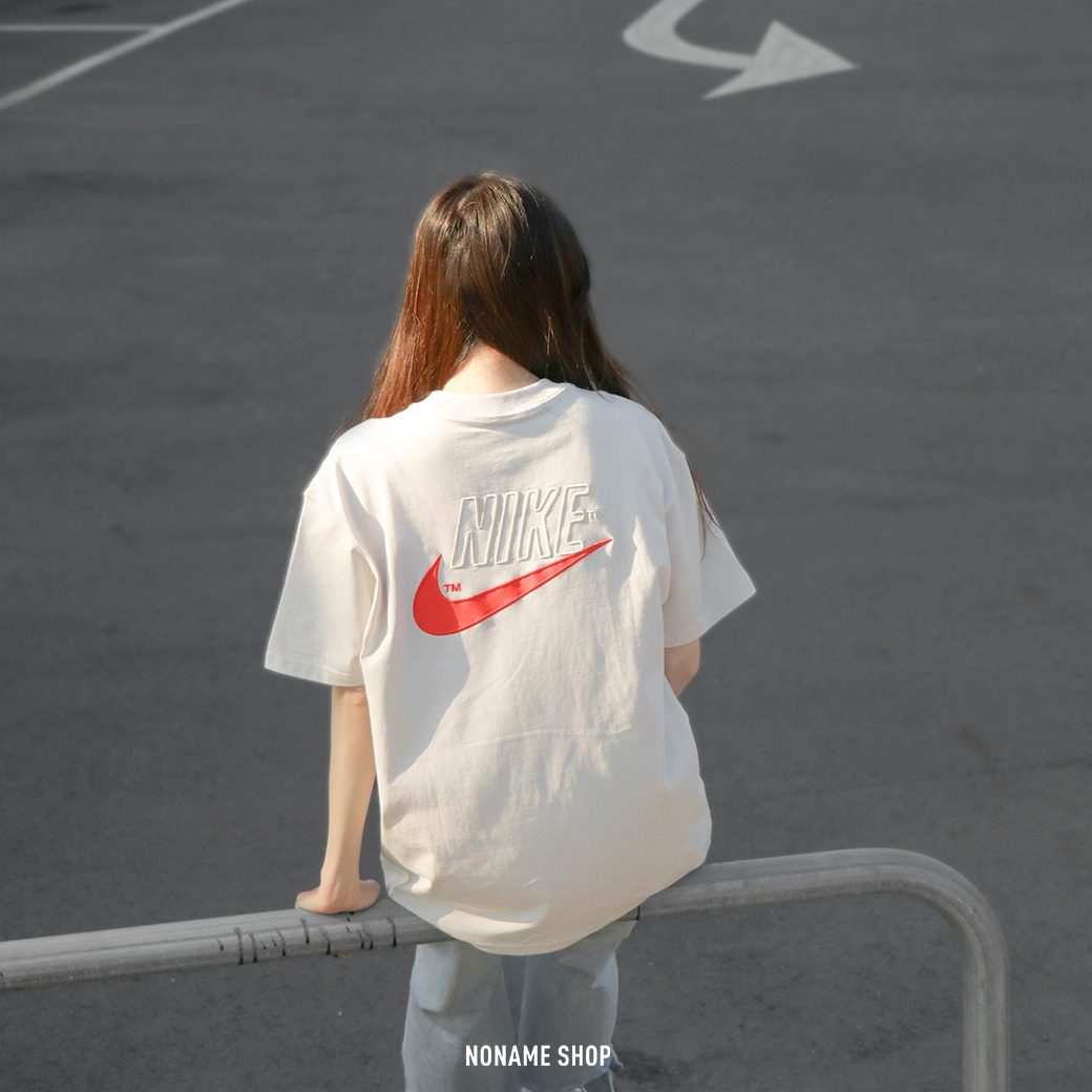 NIKE NSW 復古 字勾 刺繡 口袋 厚磅 短TEE (男款)