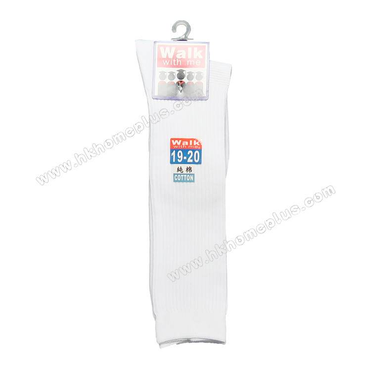 3對裝 Walk with me: 學生直條三骨長襪