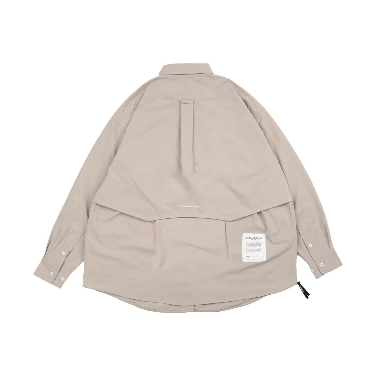 H.BK-01 "Functional" pocket shirts - Cream