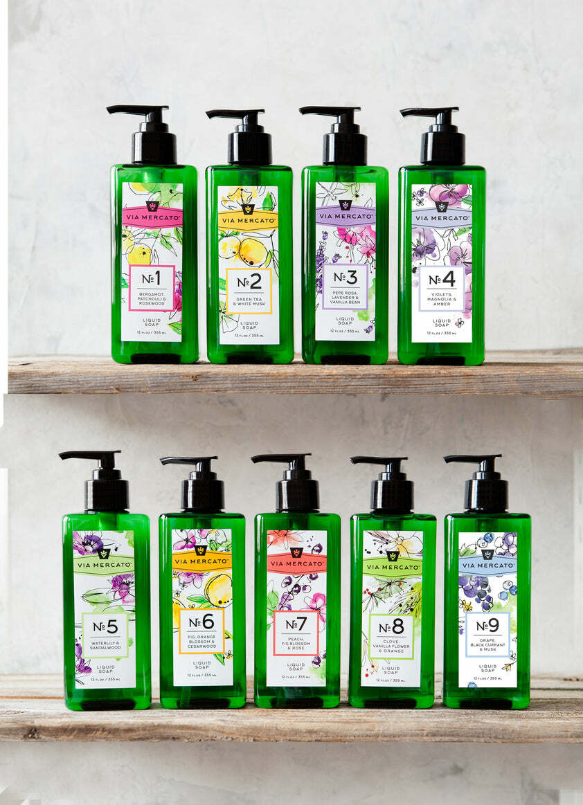 【VIA MERCATO】 Shea Butter Liquid Soap 355ml