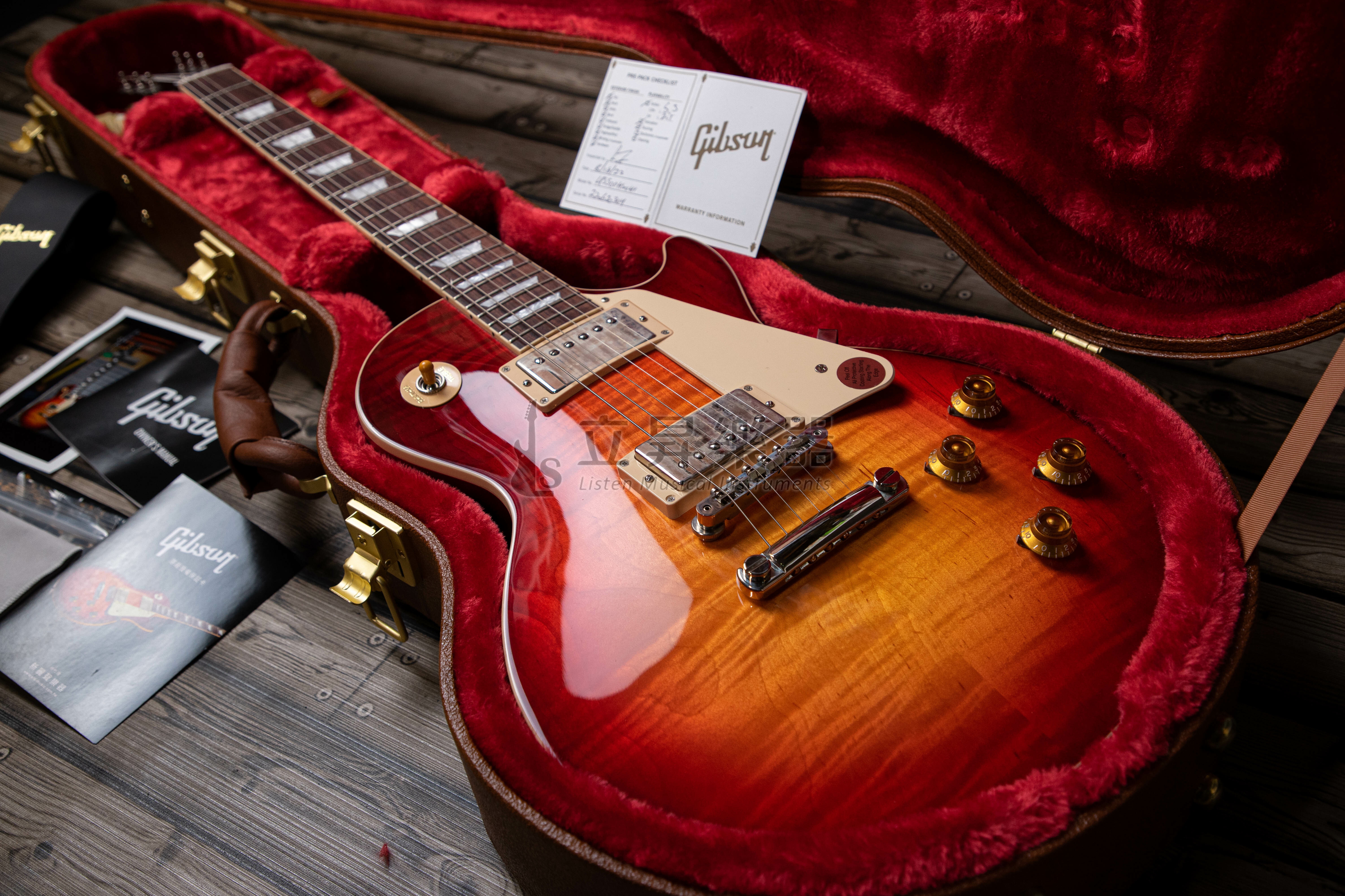Gibson Gibson Les Paul Standard 50s 電吉他｜附原廠皮質Case、皮製背帶、折疊板手、琴布、無字鐘形琴頭蓋 第 3 張圖片｜三峽吉他 / Bass