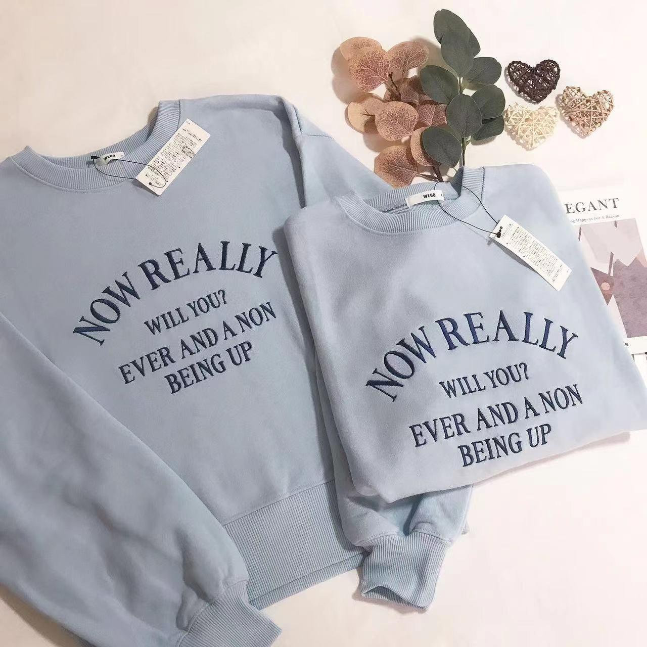 🇯🇵日本代購WEGO LOGO SWEATSHIRT