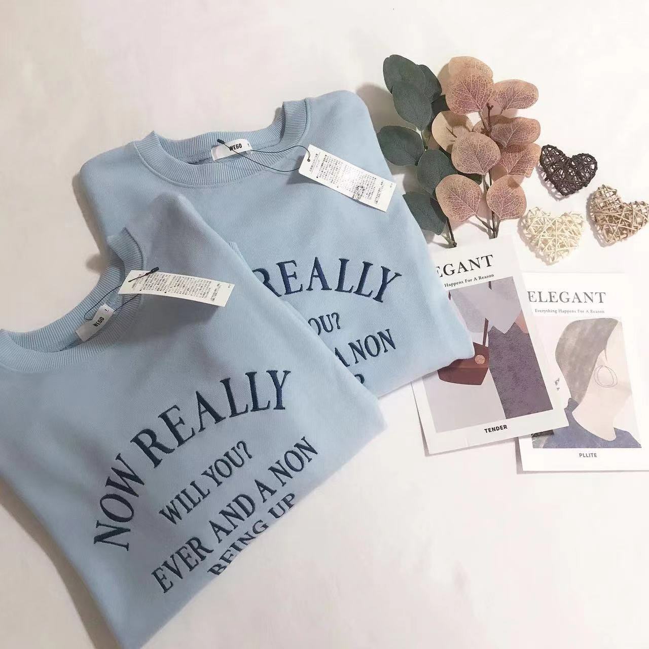 🇯🇵日本代購WEGO LOGO SWEATSHIRT