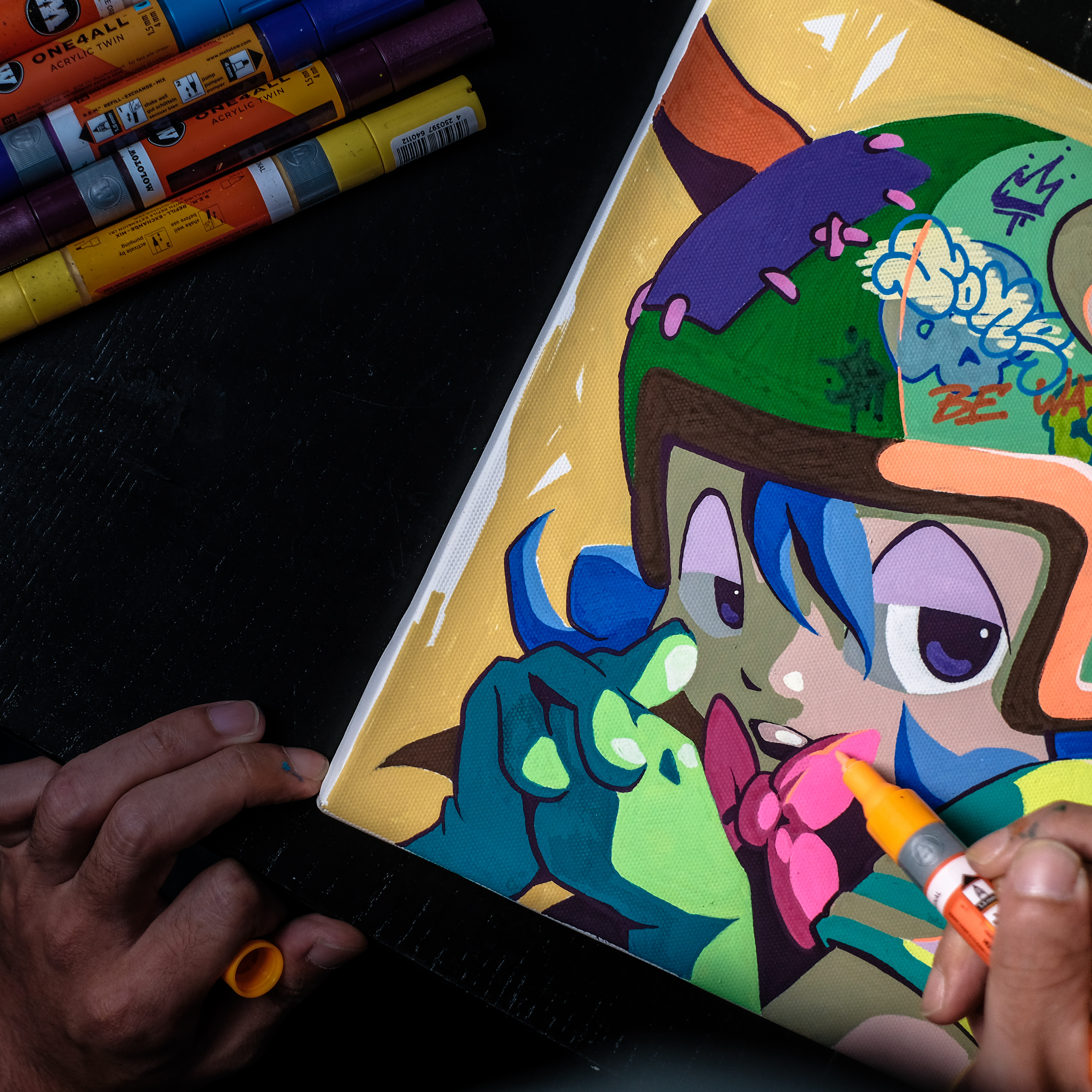 ONE4ALL™ Acrylic TWIN Marker 雙頭壓克力筆 1.5mm & 4mm/5ml