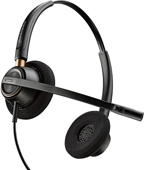 Plantronics – HW520 EncorePro Binaural Headset (Part no.: P8943401)