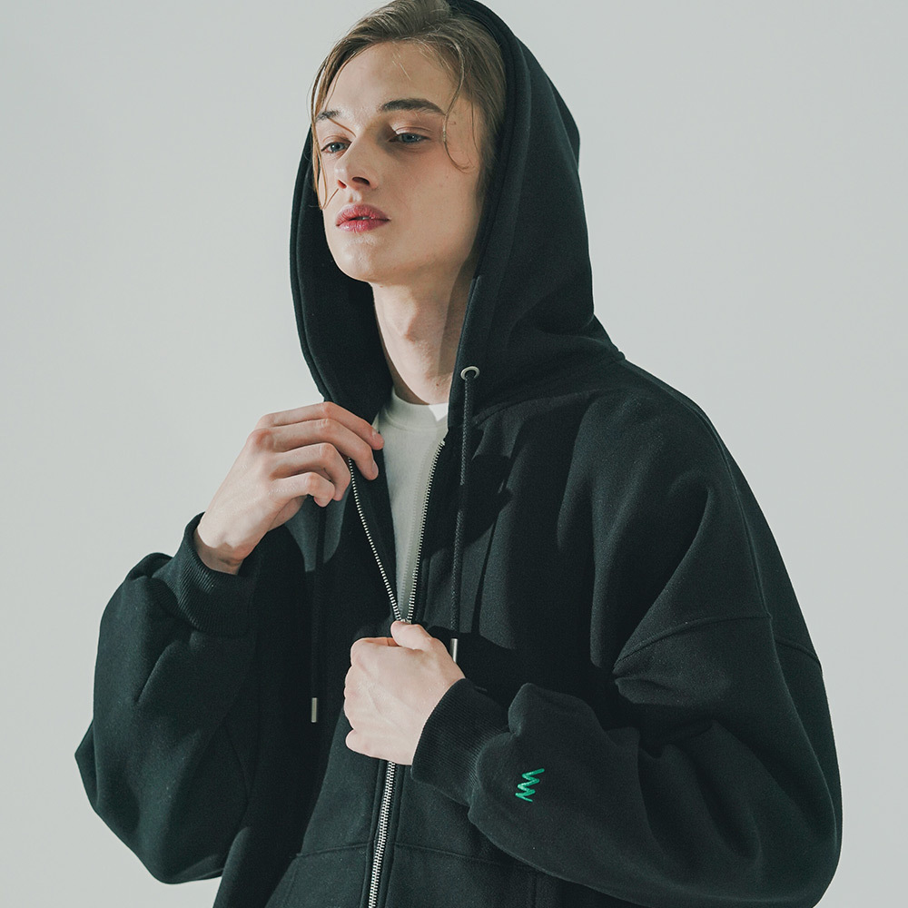 WV Project Canie Hood Zip-up BLACK MJHD7627