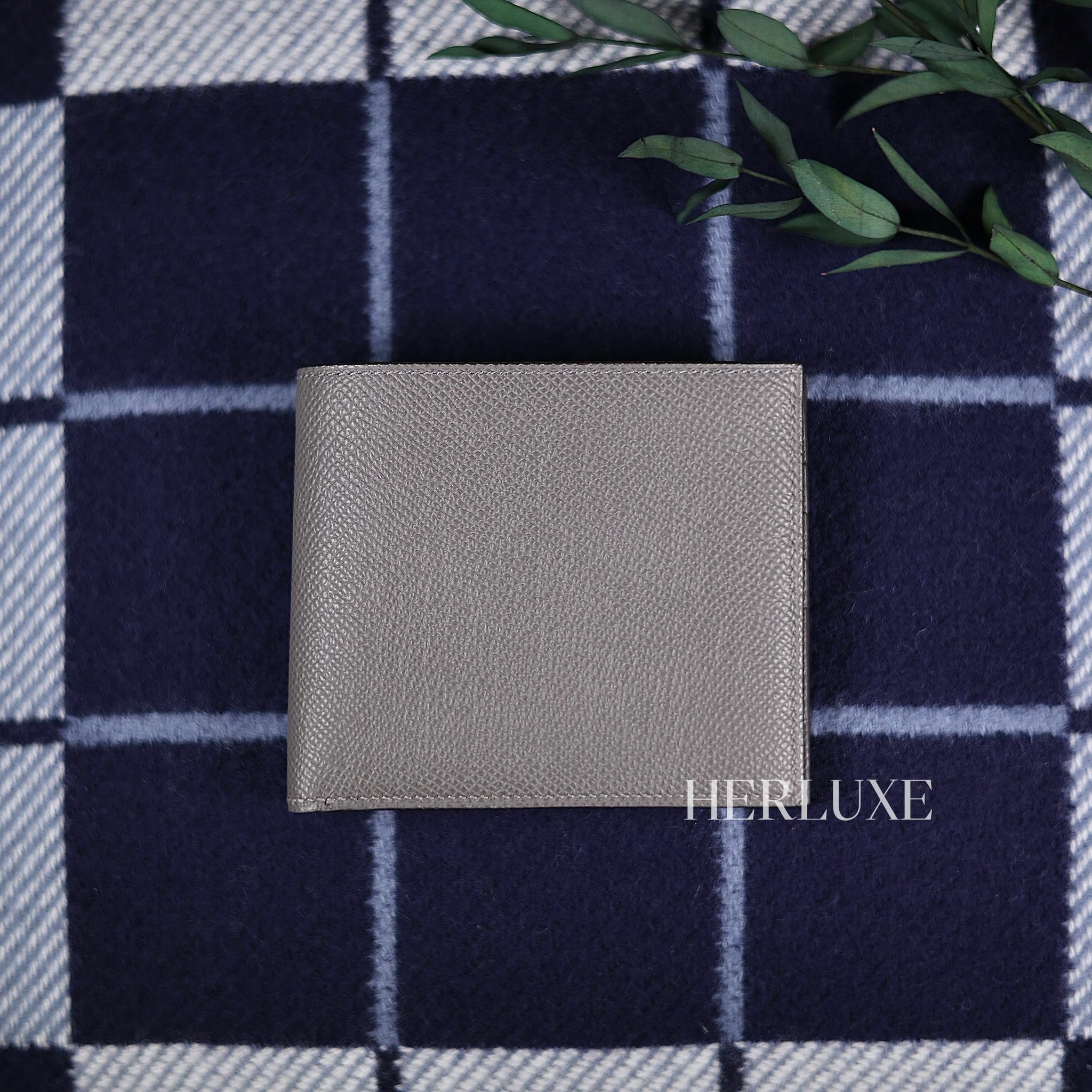 Citizen twill compact wallet 0L gris meyer