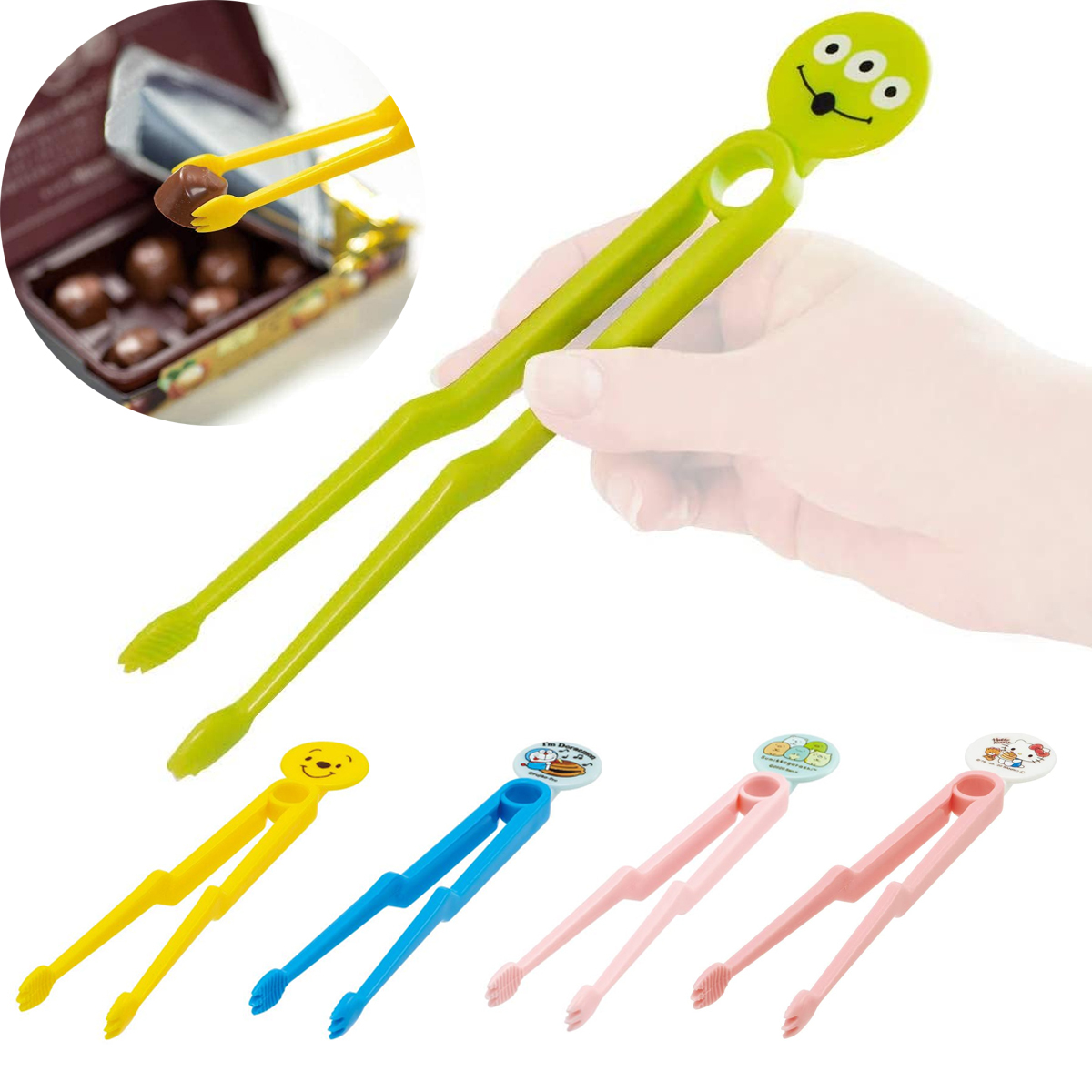 【推薦商品】JP 卡通系列食物夾 0617