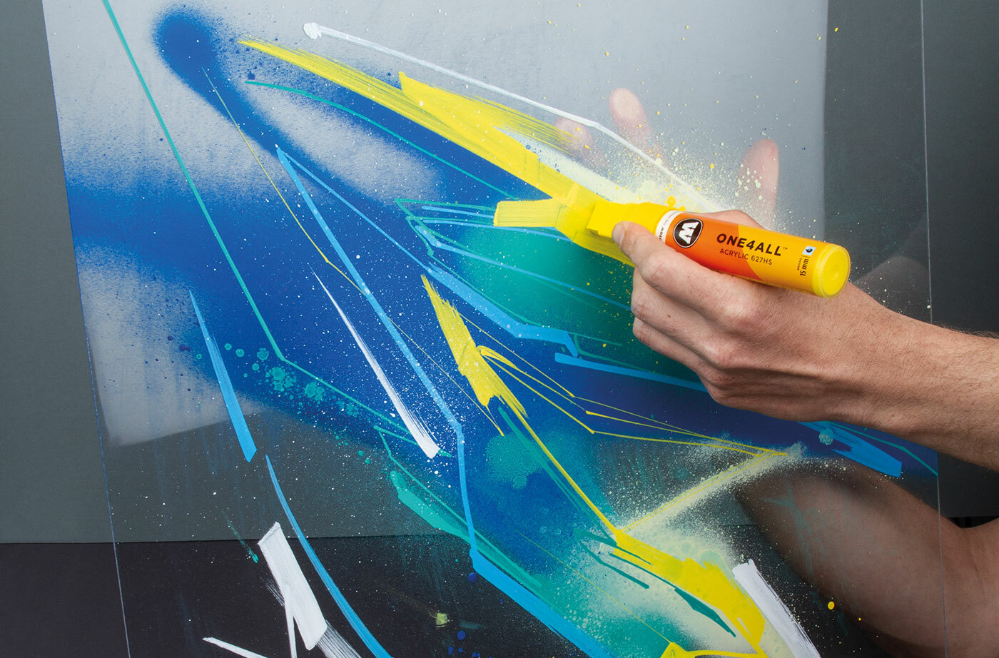 ONE4ALL 627hs Acrylic Marker 單頭壓克力筆 15mm/35ml