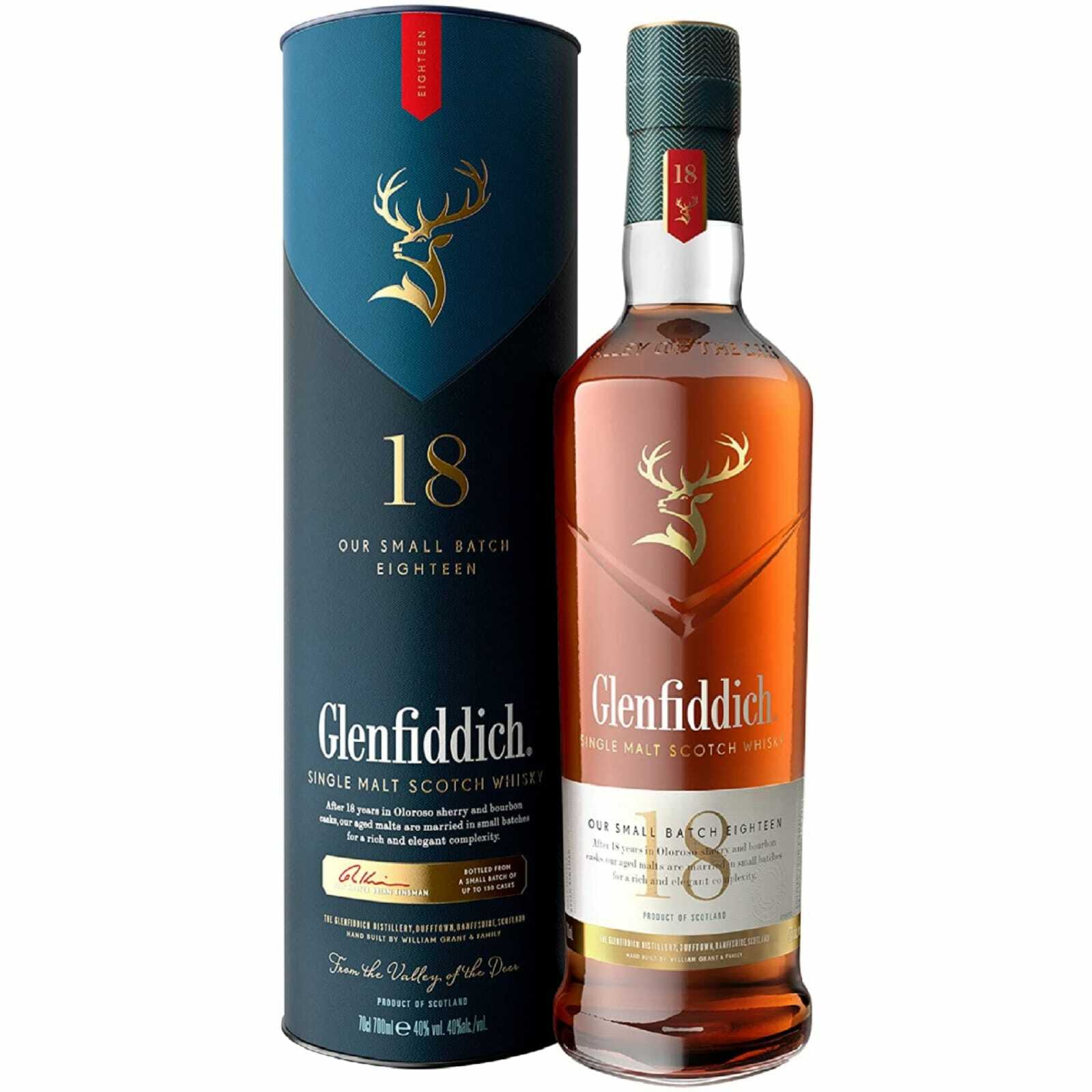 Glenfiddich 18 Years Single Malt (700ml)