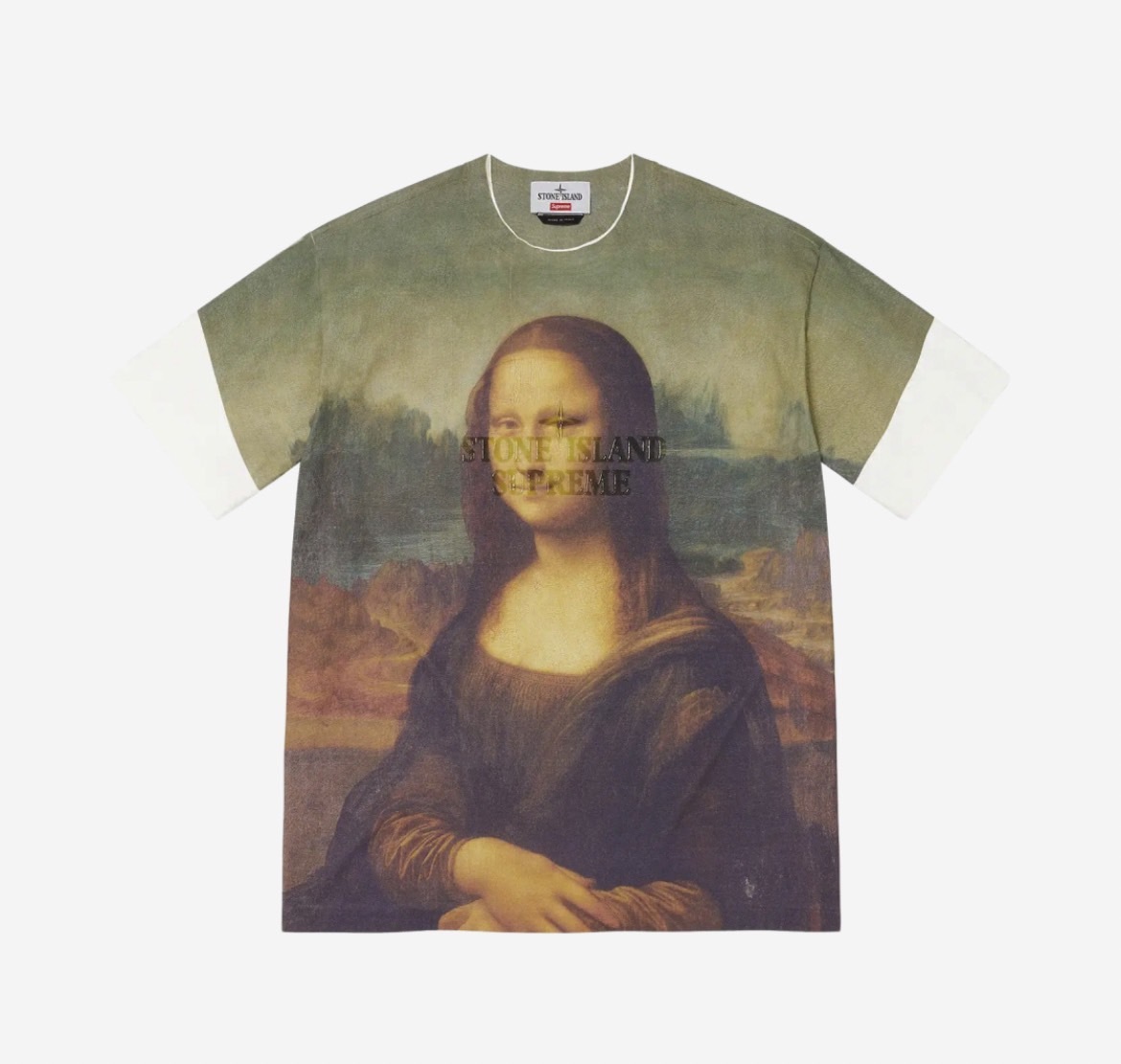 Stone Island x Supreme S/S Top Mona Lisa 短袖