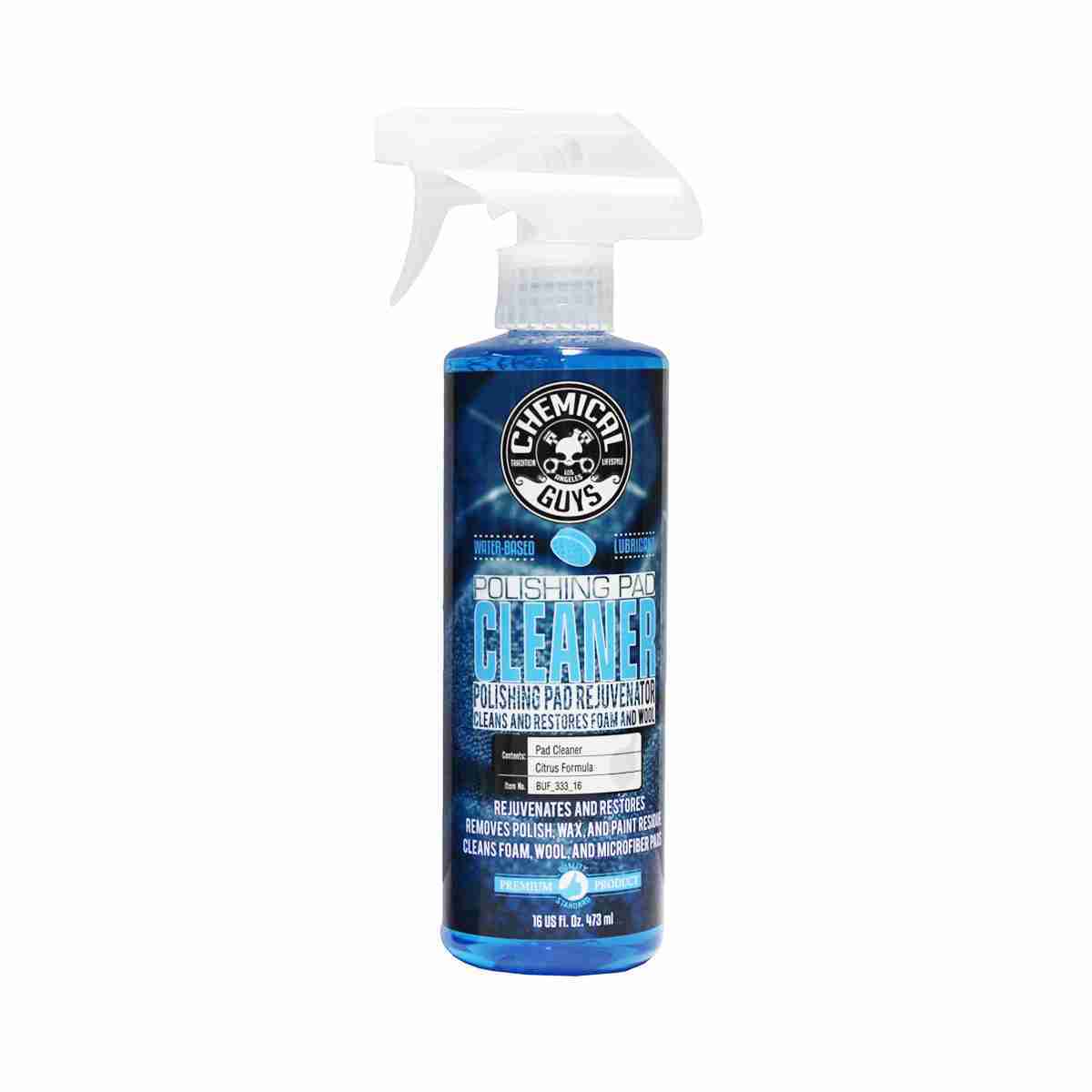 Chemical Guys Foam & Wool Citrus-Based Polishing Pad Cleaner 施工海綿清潔液,16 oz