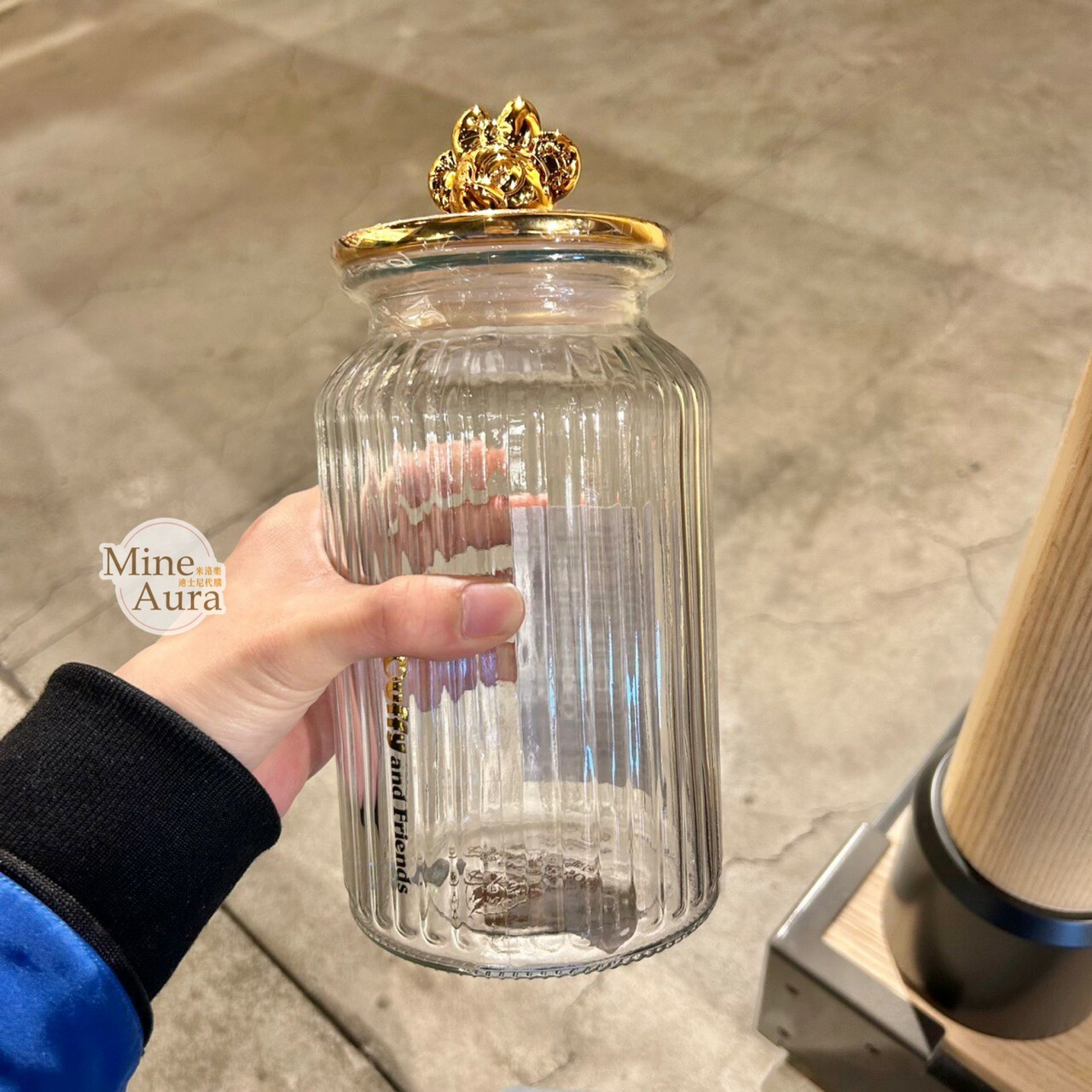 雪莉玫 ShellieMay 透明玻璃 密封罐 收納罐 -上海迪士尼樂園