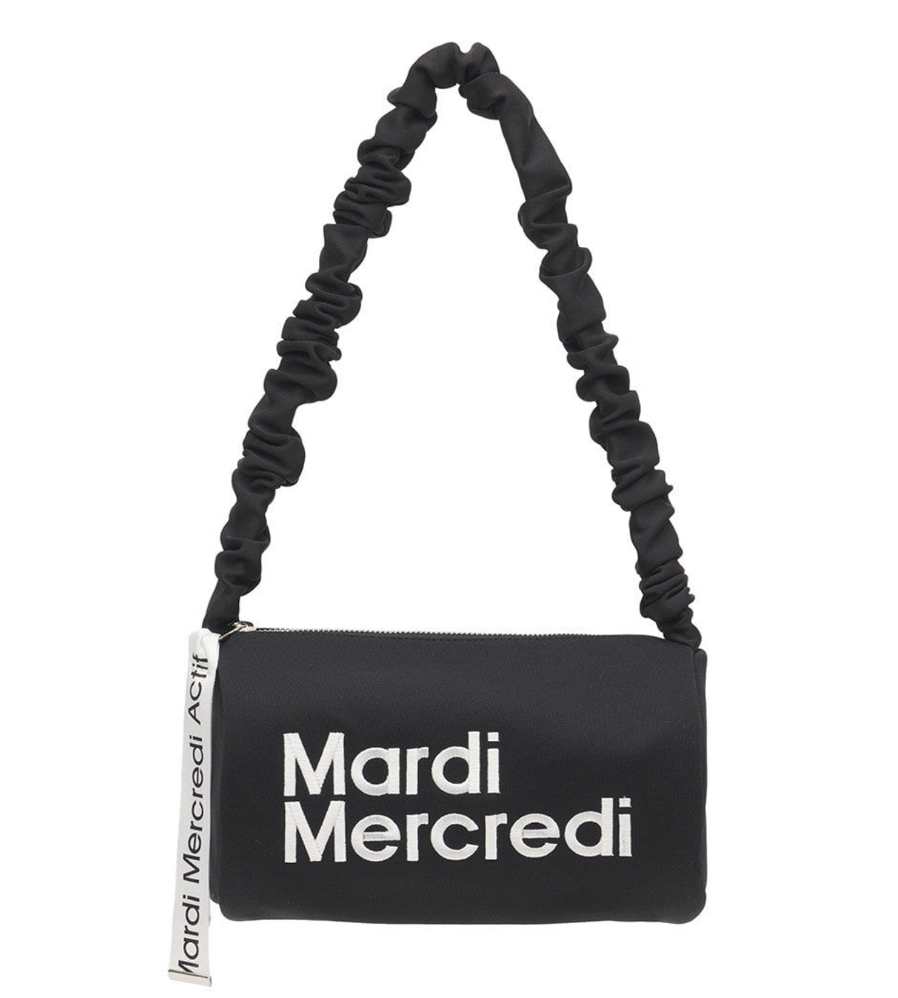 ショルダーバッグ・ポシェット [Mardi Mercredi Actif] FAUX LEATHER SHOULDER BAG CYLINDER Mardi Mercredi(マルディメクルディ) ショルダーバッグ